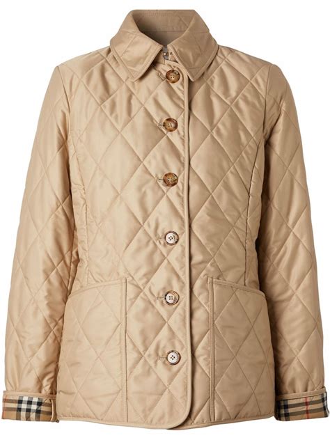 burberry jacke wachsen|burberry quilted jacket.